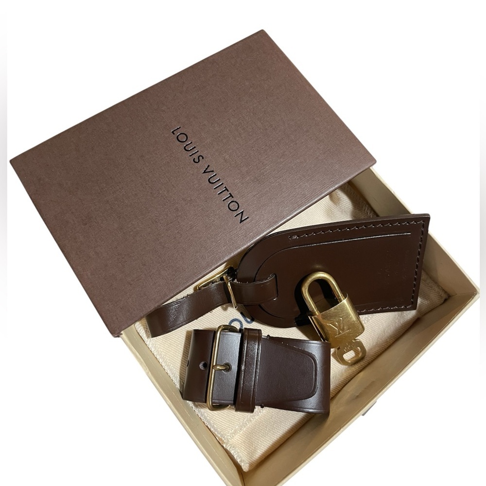 Louis‎ Vuitton Luggage Tag, Poignet, Lock & Key